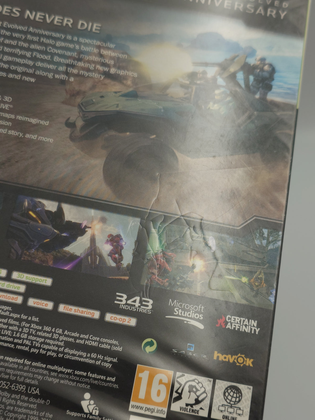 Halo: Combat Evolved - Anniversary Edition (Xbox 360, PAL) - Factory Sealed