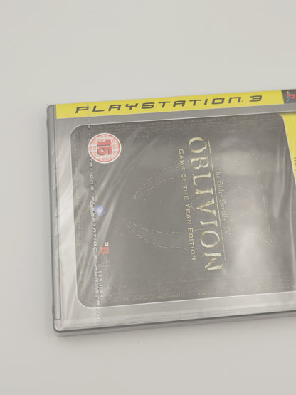 The Elder Scrolls IV: Oblivion – Game of the Year Edition (PS3 Platinum, UK PAL) – Factory Sealed