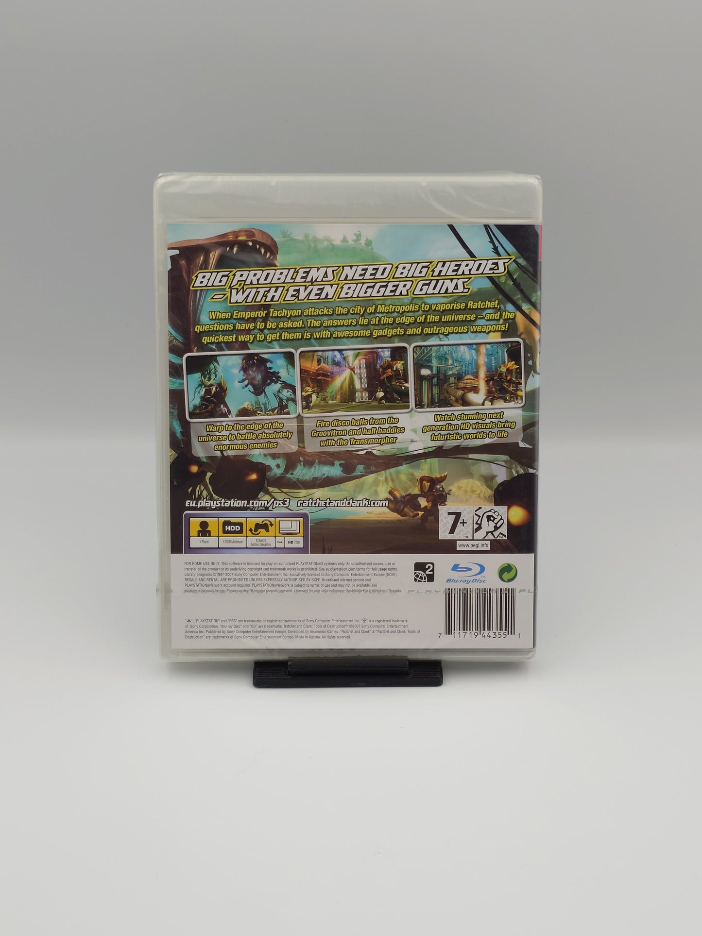 Ratchet & Clank: Tools of Destruction (PS3, UK PAL) - Factory Sealed