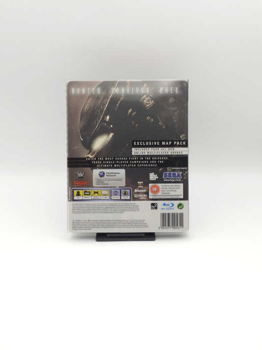 Aliens vs Predator – Limited Edition Steelbook (PS3, UK PAL) – Factory Sealed