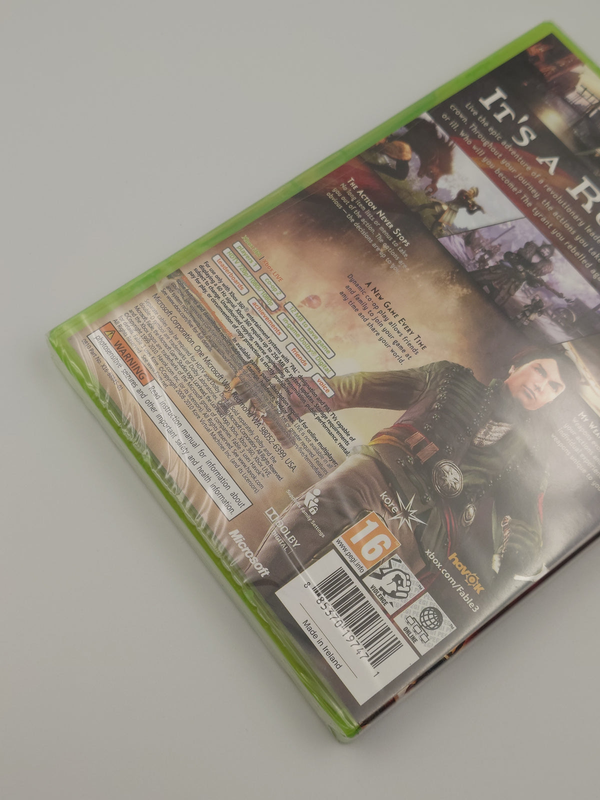 Fable III (Xbox 360, PAL) - Factory Sealed