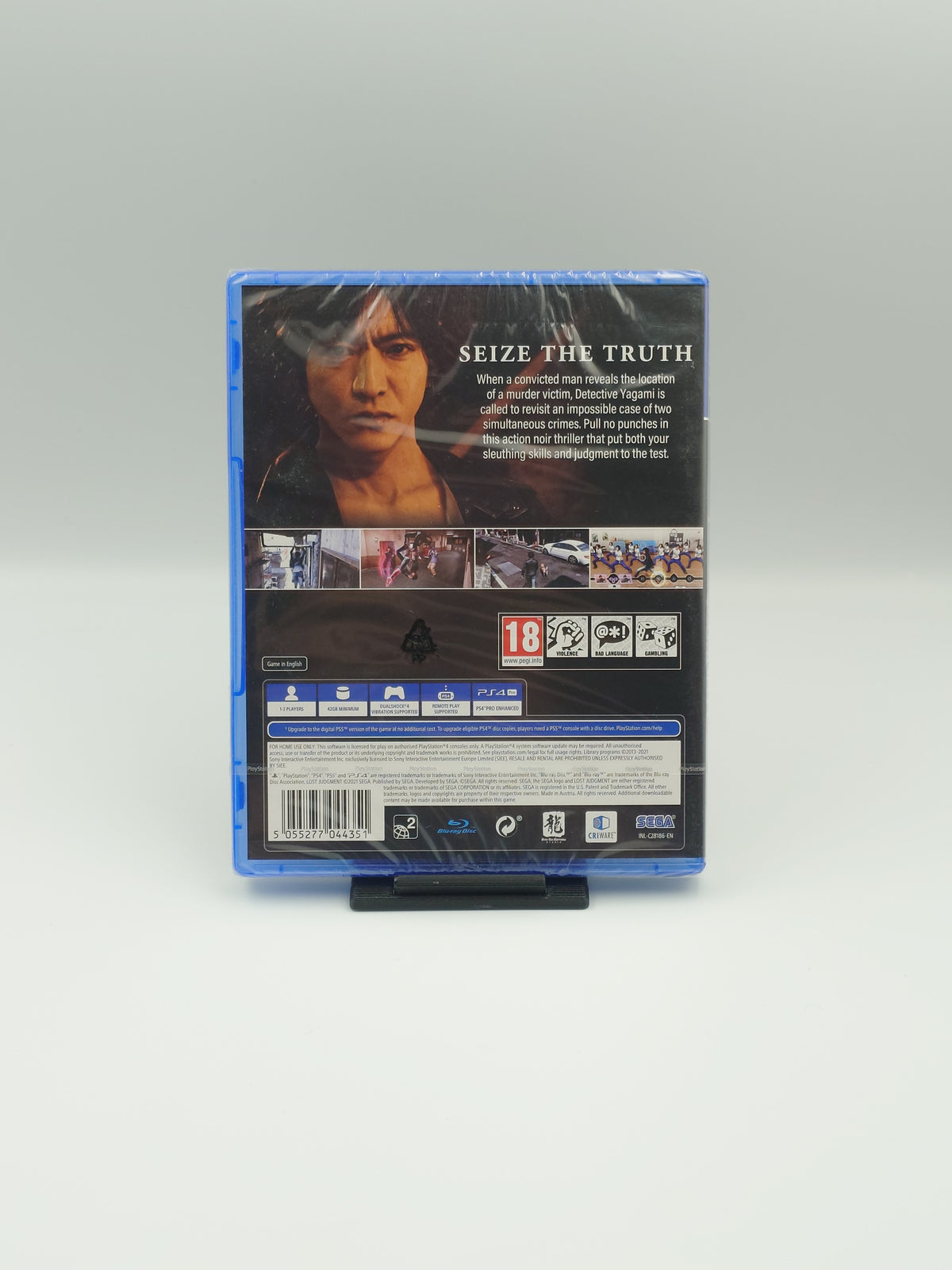 Lost Judgment (PS4, UK PAL) - Factory Sealed