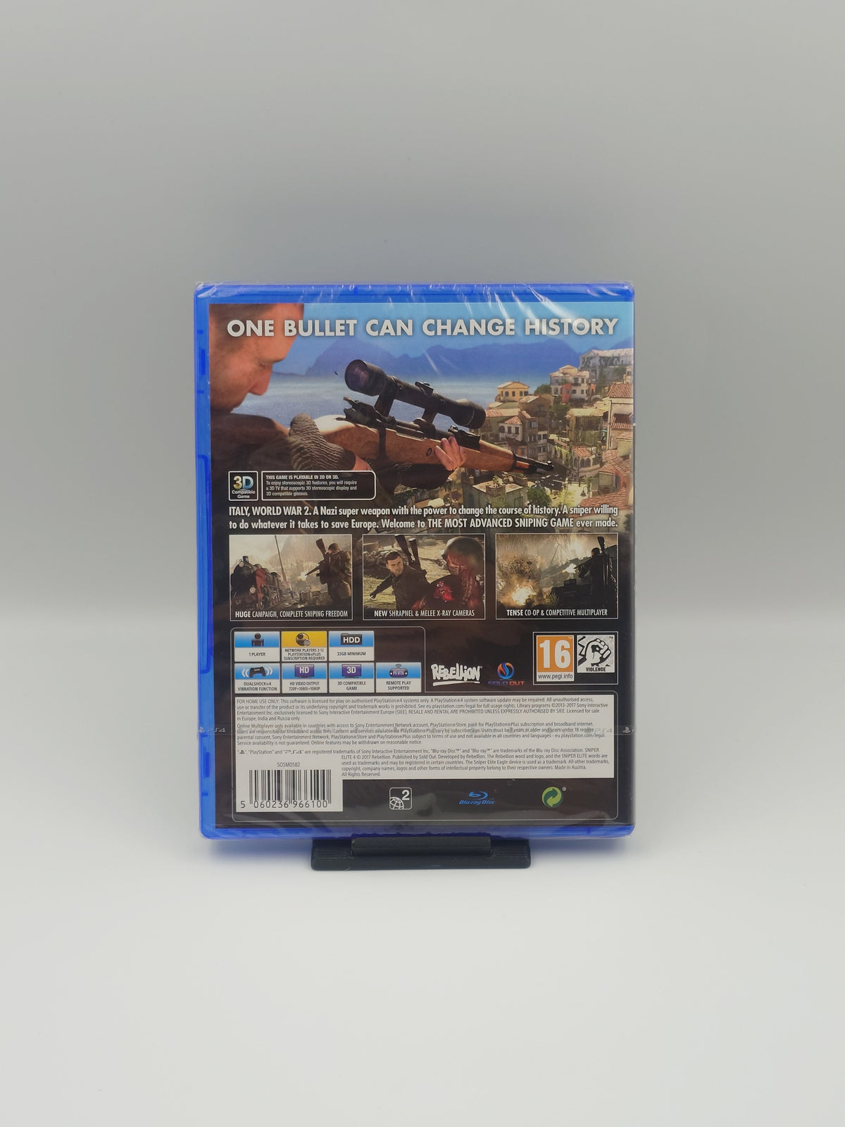 Sniper Elite 4 (PS4, UK PAL) - Factory Sealed