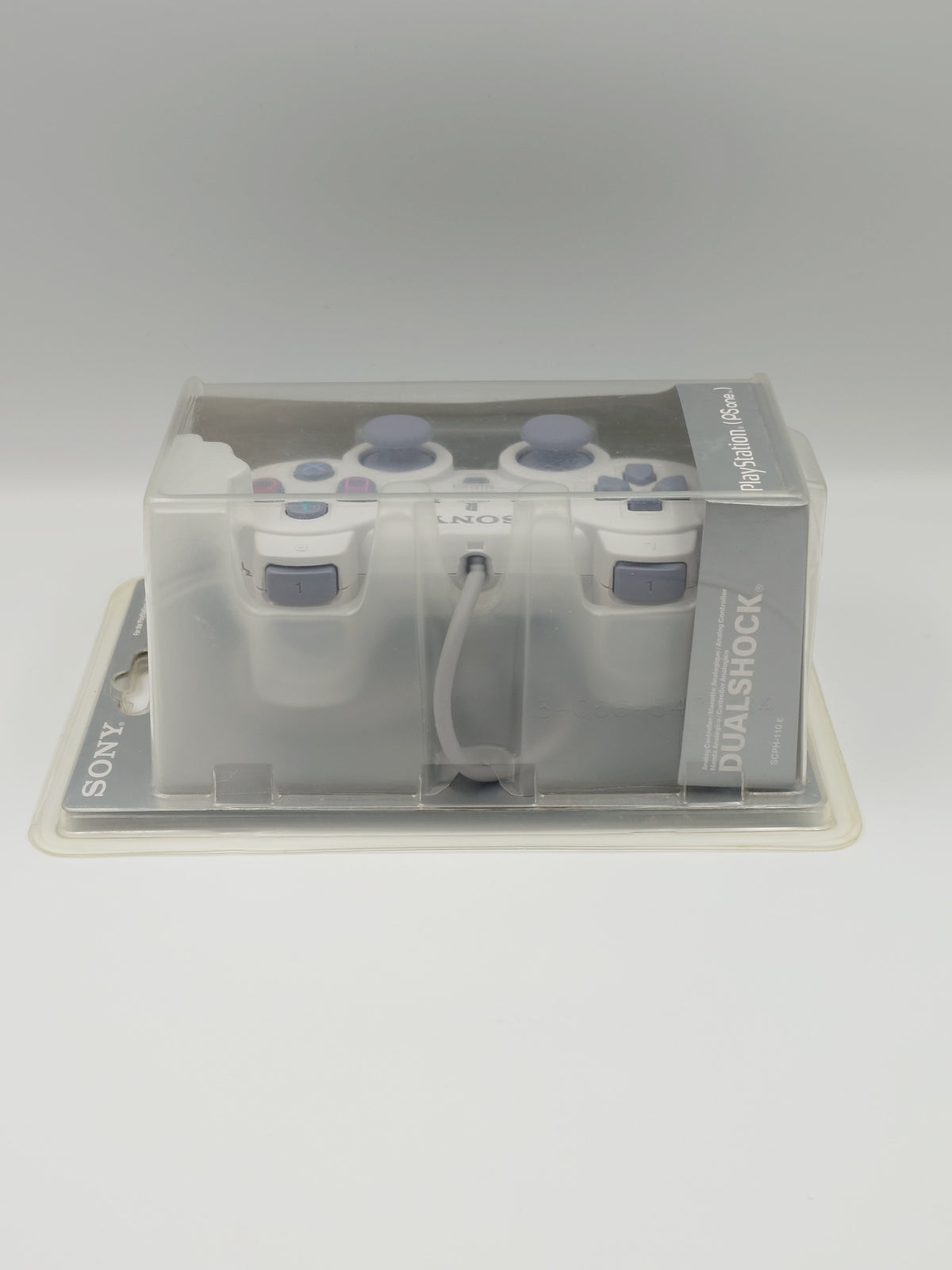 PlayStation 1 DualShock Controller - Light Grey (PS1, PAL) - Factory Sealed
