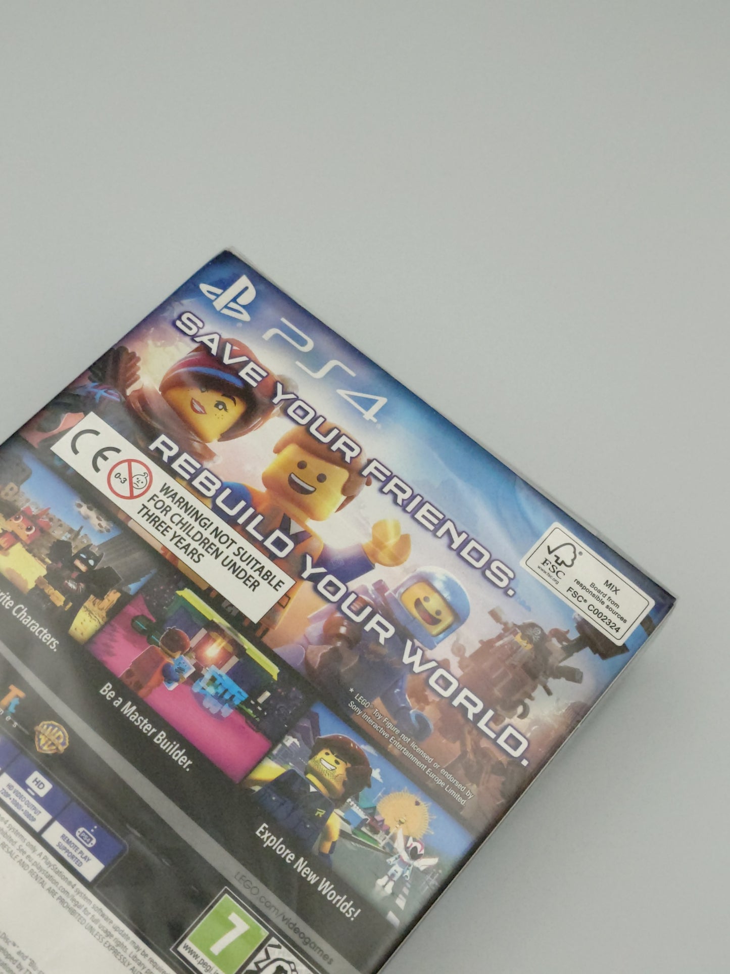 LEGO: The LEGO Movie 2 Videogame – Minifigure Edition (PS4, UK PAL) – Factory Sealed