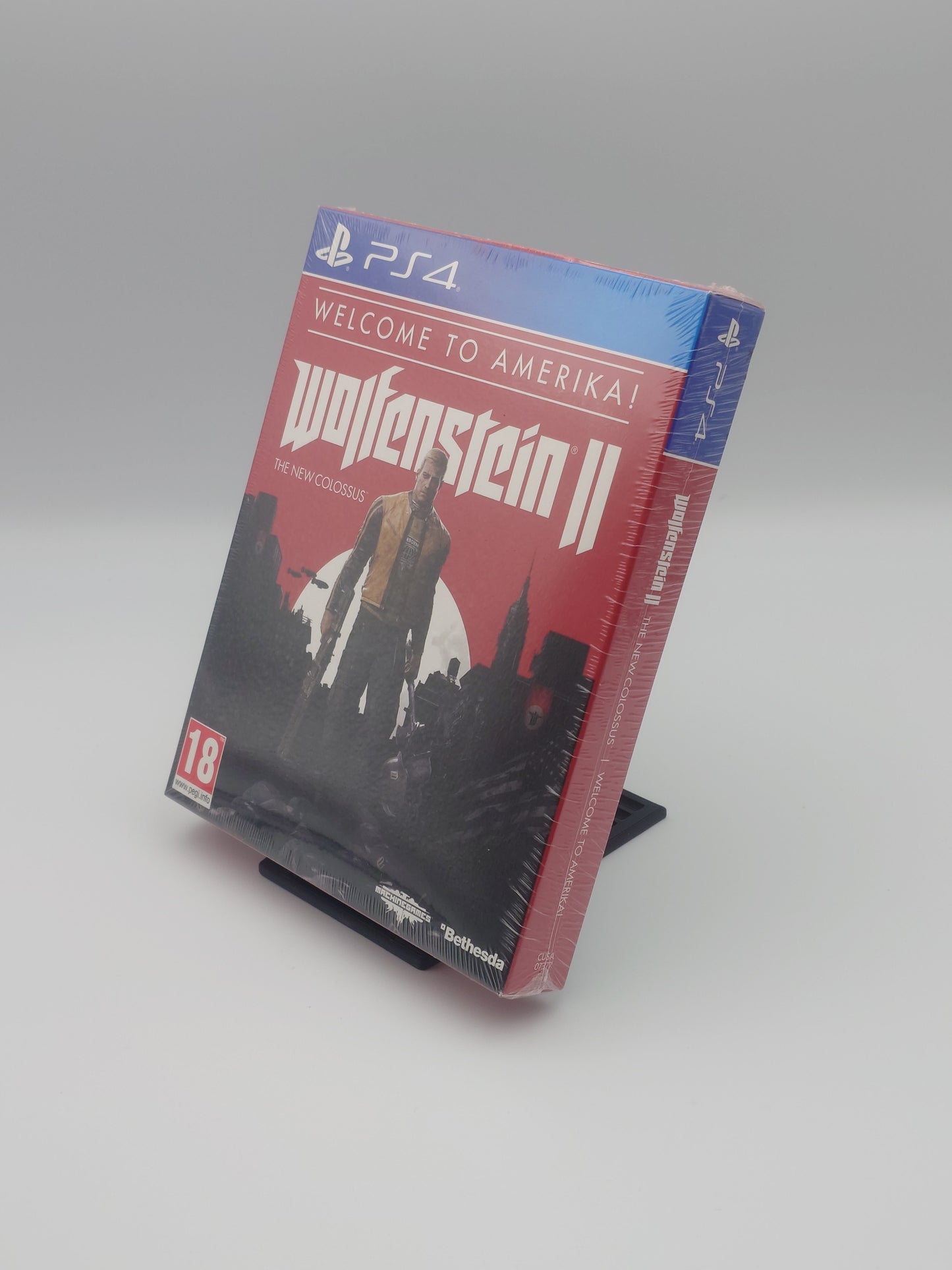 Wolfenstein 2 – Welcome to Amerika! (PS4, UK PAL) – Factory Sealed