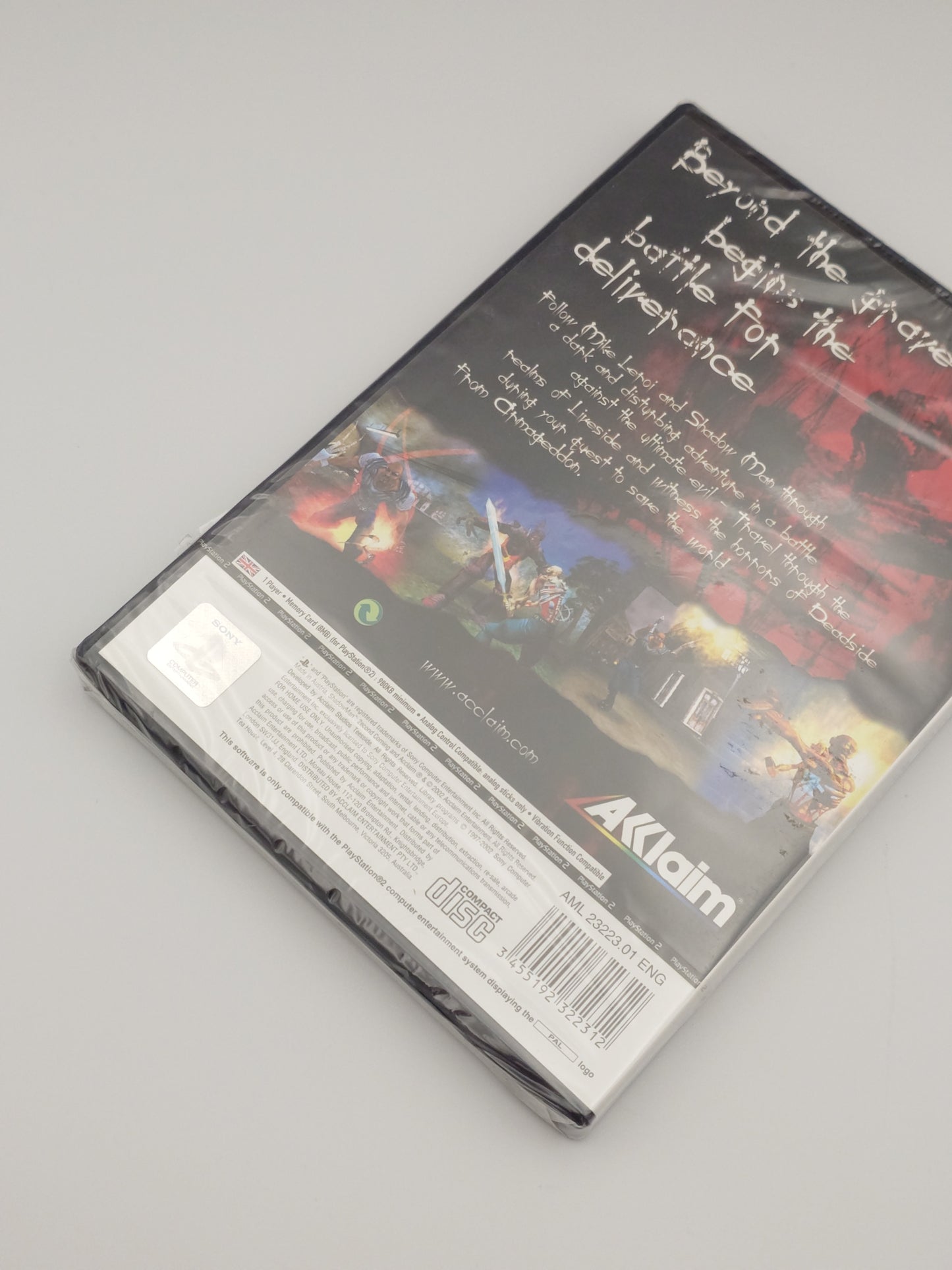 Shadow Man: 2econd Coming (PS2, UK PAL) – Factory Sealed