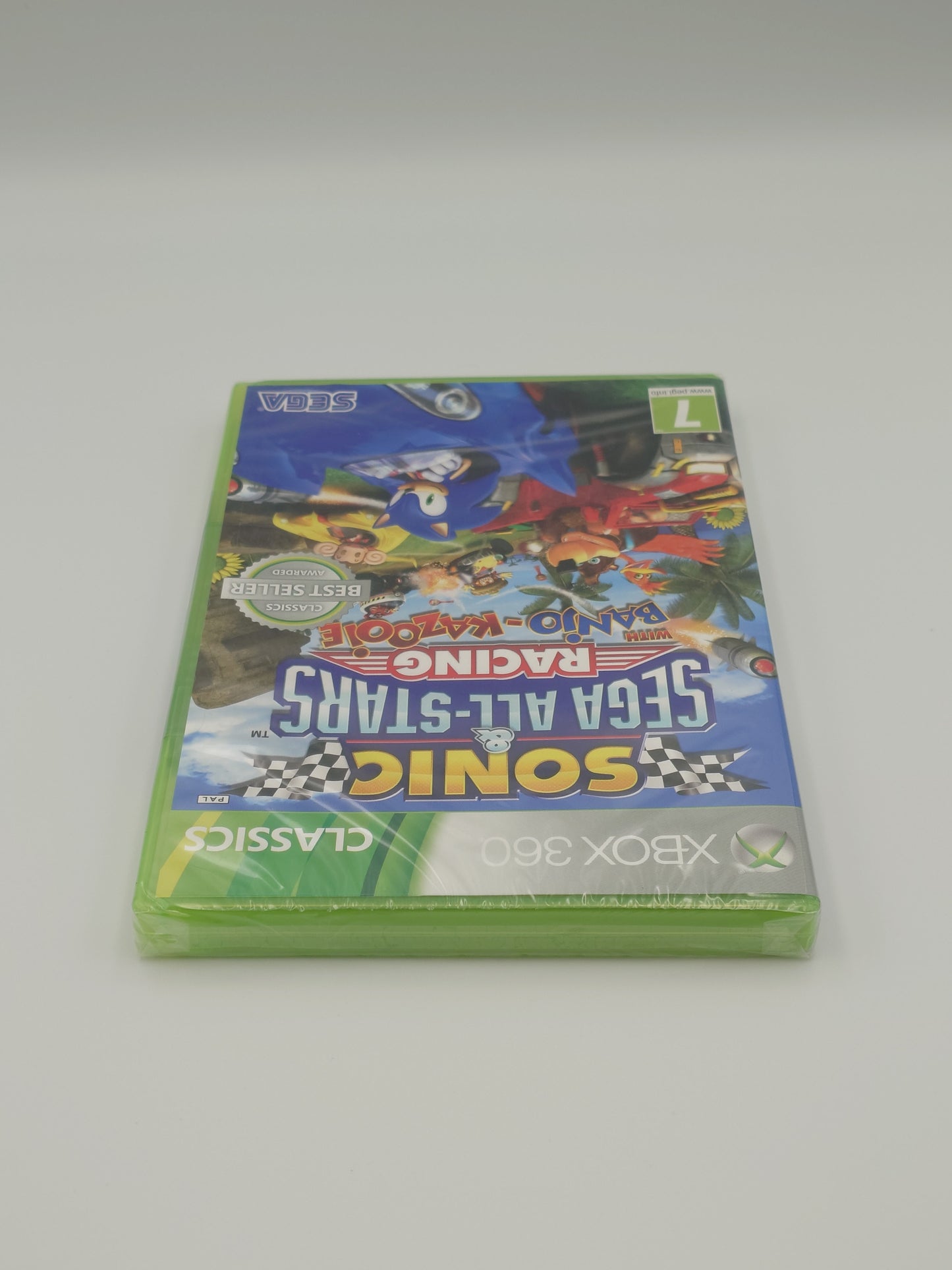 Sonic & SEGA All-Stars Racing with Banjo-Kazooie (Xbox 360 Classics, PAL) – Factory Sealed