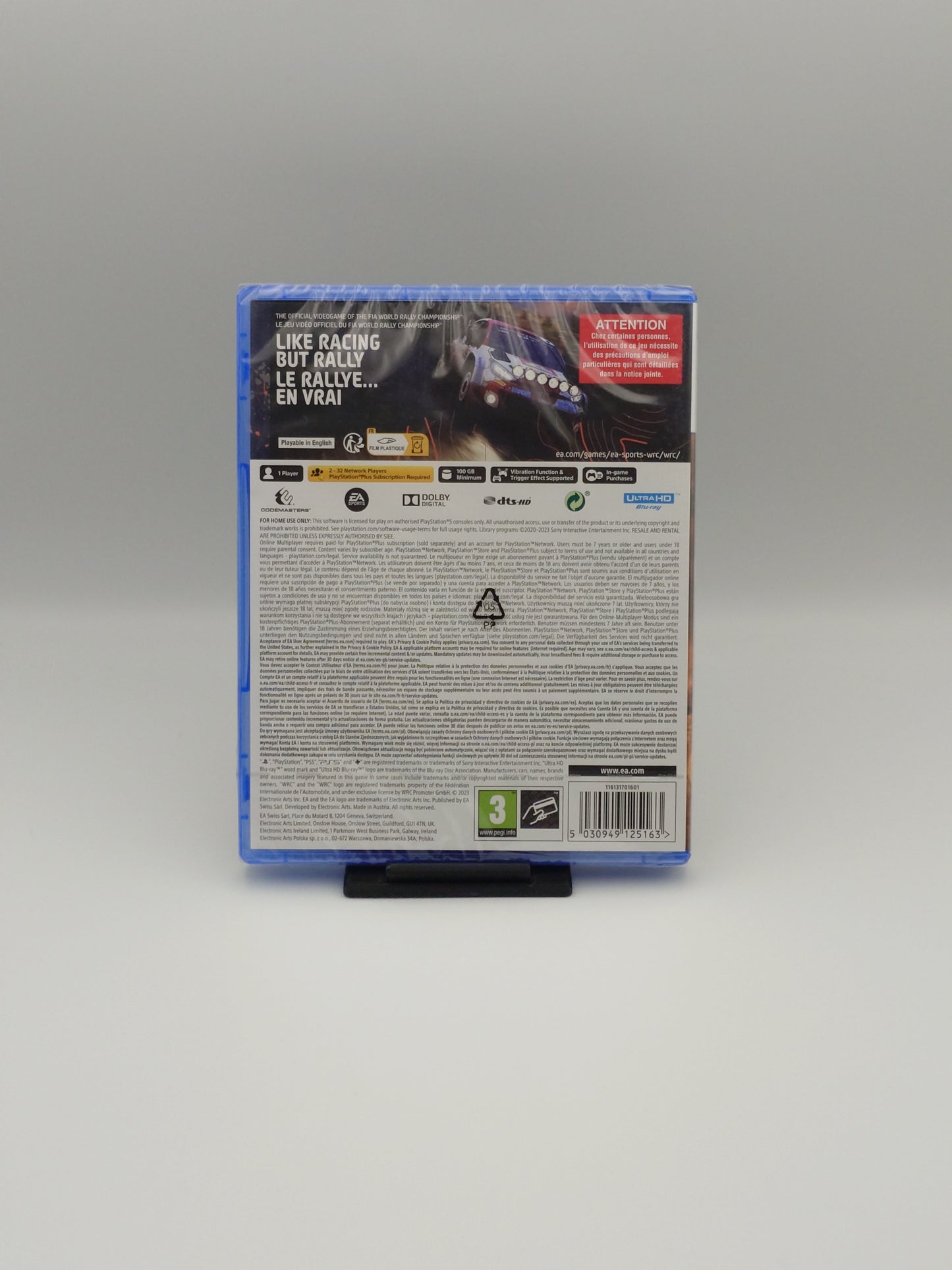 WRC (PS5, UK PAL) – Factory Sealed