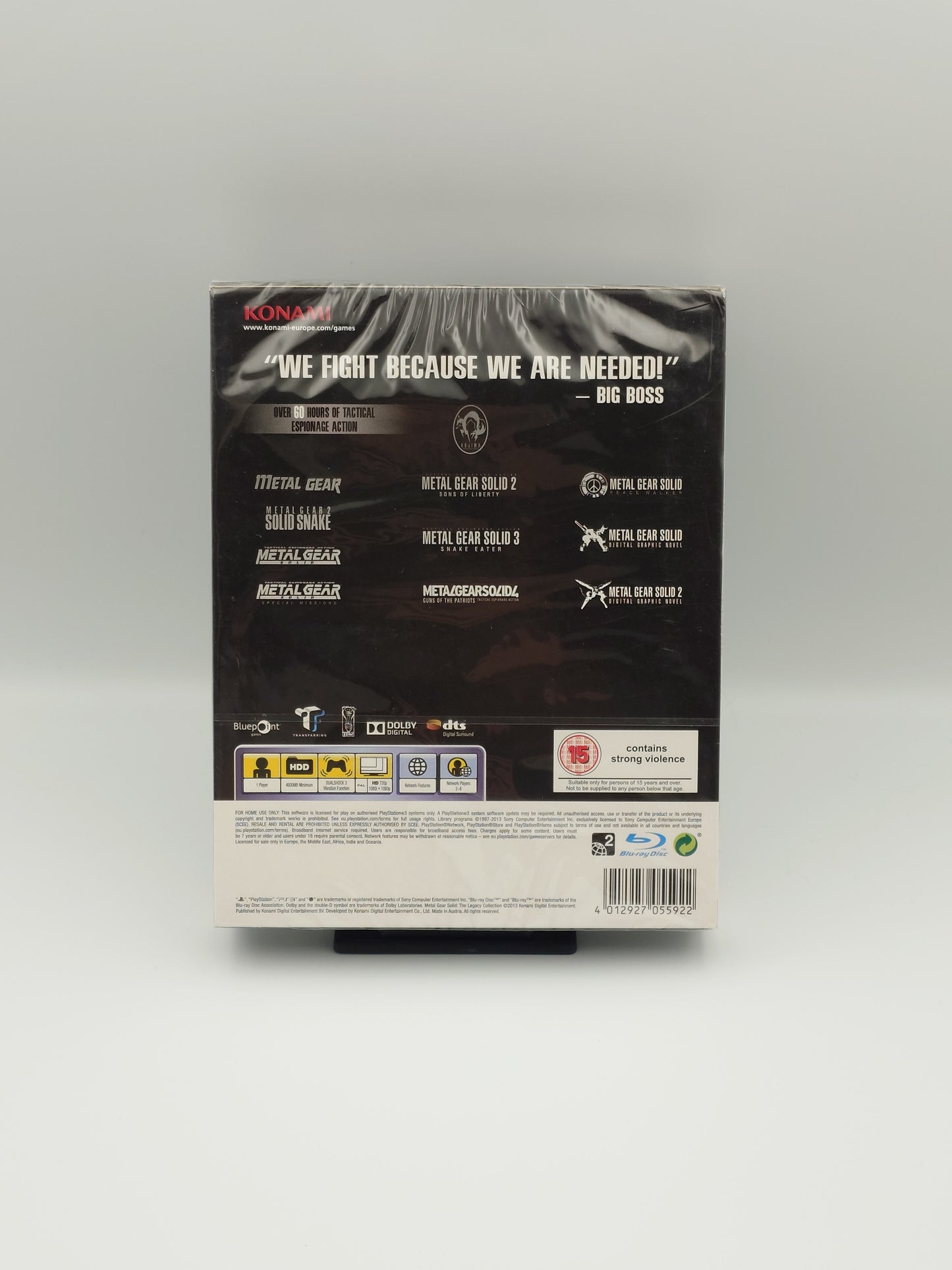 Metal Gear Solid: The Legacy Collection (PS3, UK PAL) – Factory Sealed