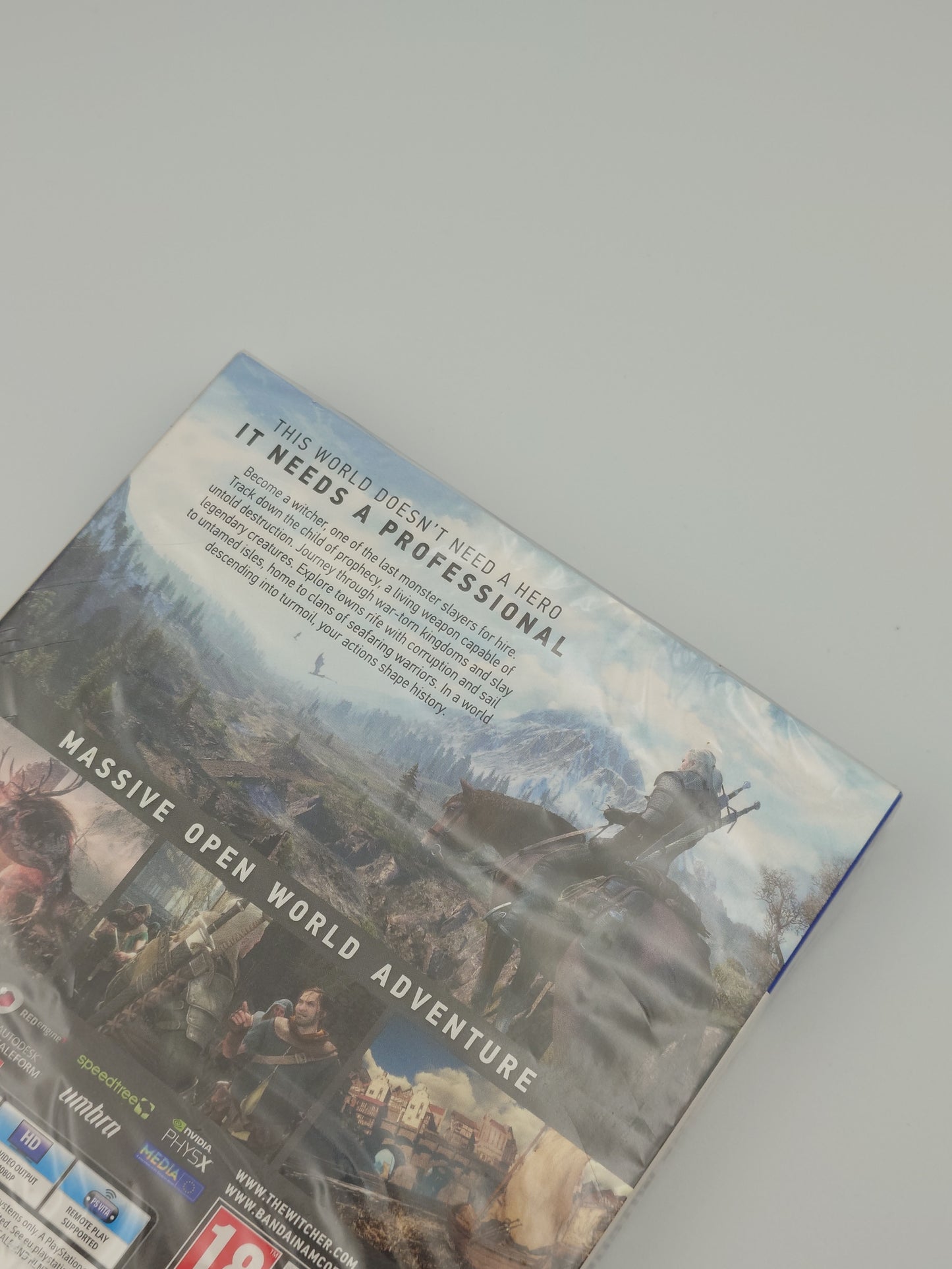 The Witcher 3: Wild Hunt – Slipcover Edition (PS4, UK PAL) – Factory Sealed