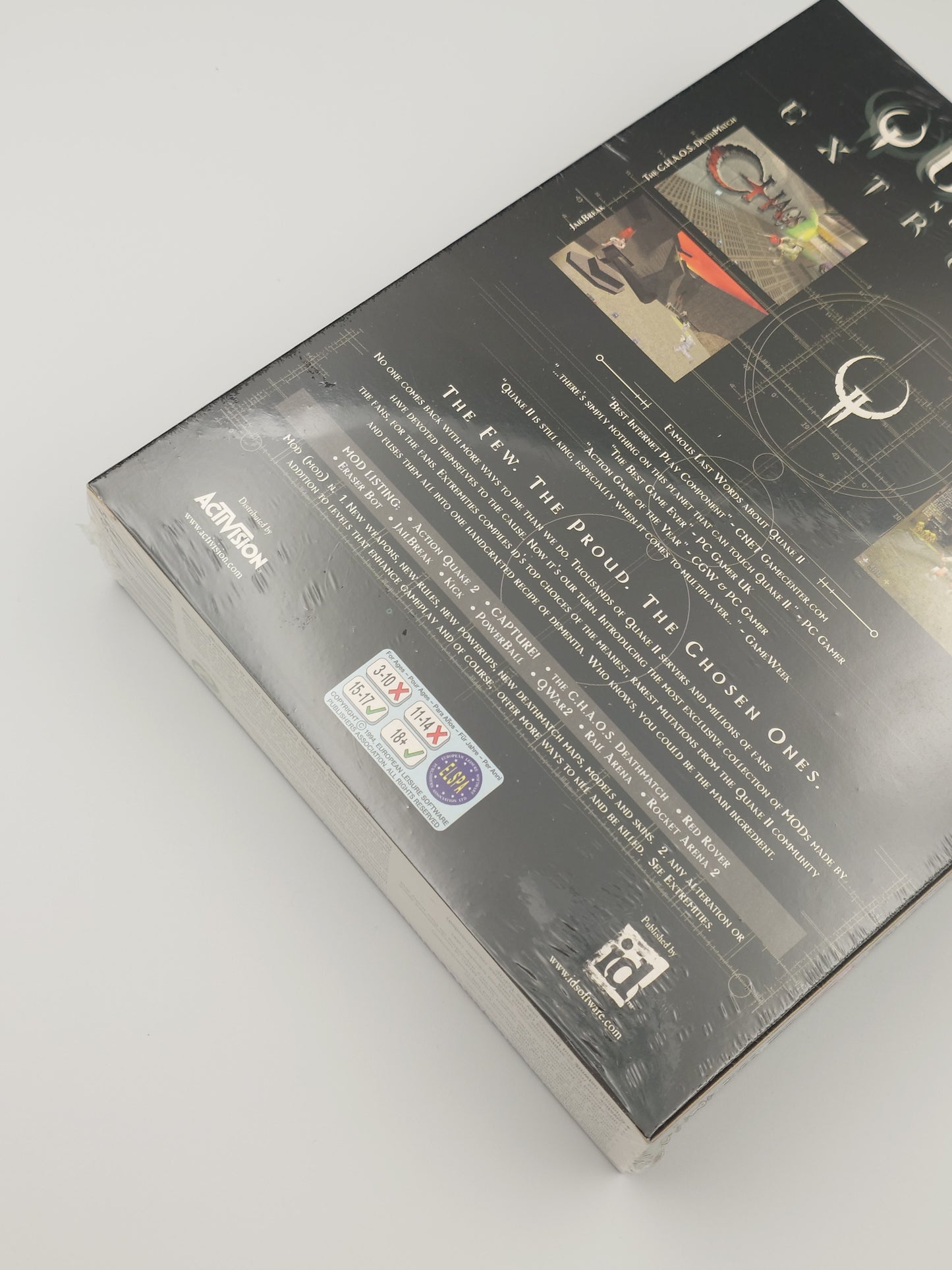 Quake II: Netpack 1 Extremities – Big Box Edition (PC, PAL) – Factory Sealed