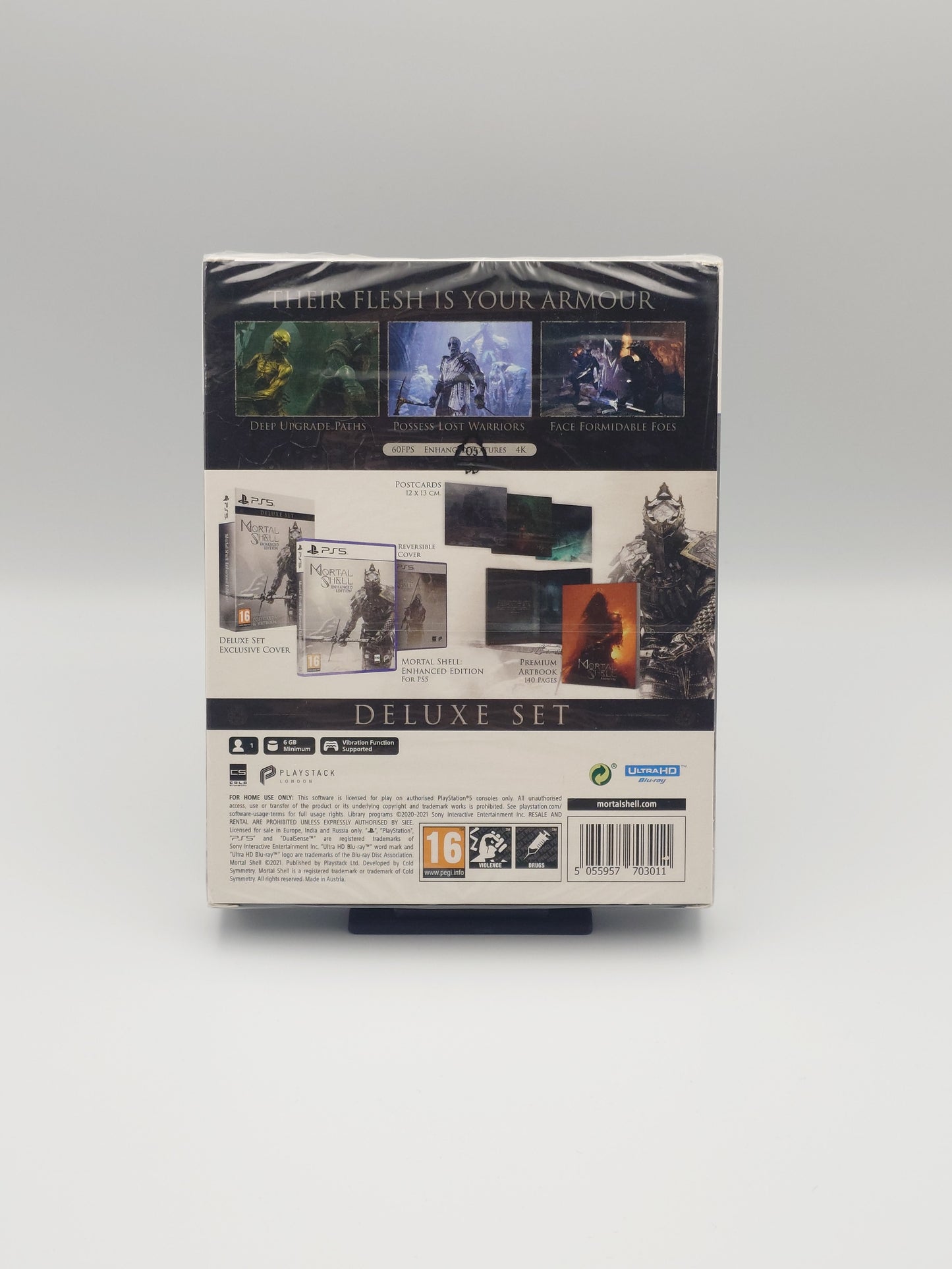 Mortal Shell: Enhanced Edition –  Deluxe Set (PS5, UK PAL) – Factory Sealed