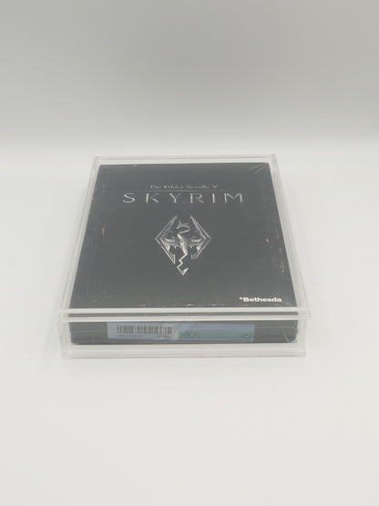 The Elder Scrolls V: Skyrim – Collector's Edition with Custom Acrylic Display Case (Xbox 360, PAL) – Factory Sealed