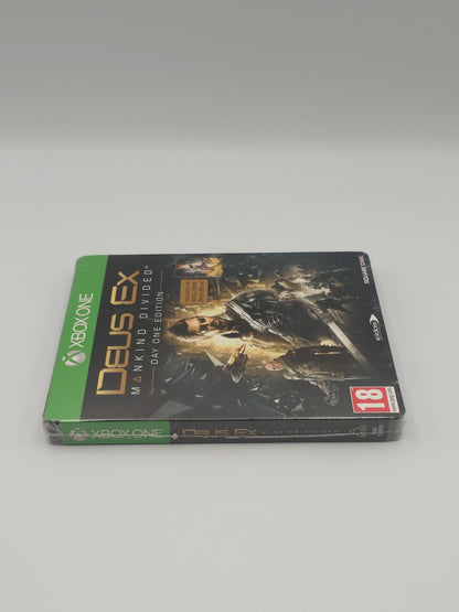 Deus Ex: Mankind Divided – Day One Steelbook (Xbox One, PAL) – Factory Sealed