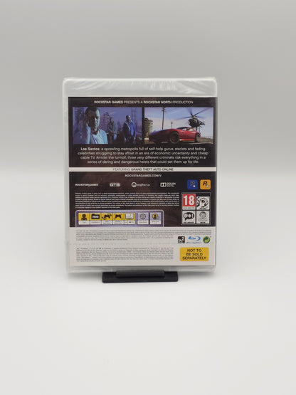 Grand Theft Auto V (PS3, UK PAL) – Factory Sealed