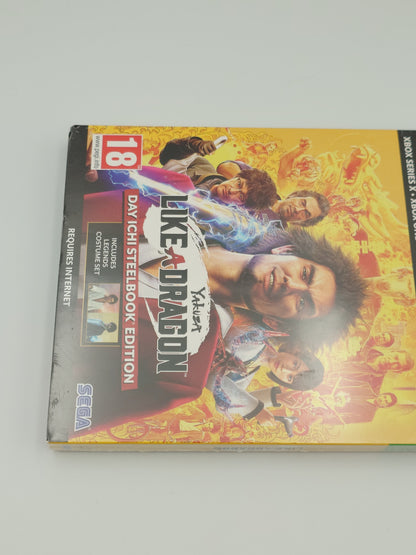 Yakuza: Like a Dragon – Day Ichi Steelbook Edition (Xbox One, PAL) – Factory Sealed