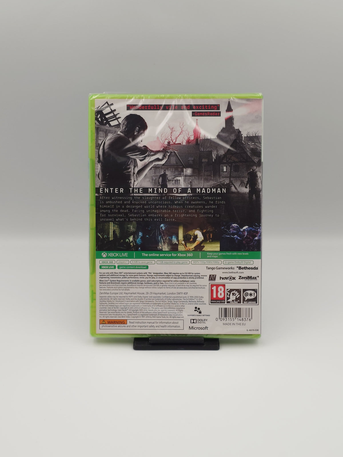 The Evil Within — Includes the Fighting Chance Pack (Xbox 360, PAL) - Factory Sealed