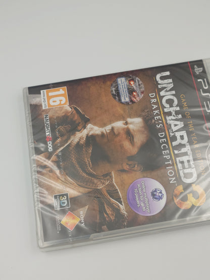 Uncharted 3: Drake's Deception - Game of the Year Edition (PS3, UK PAL) - Factory Sealed