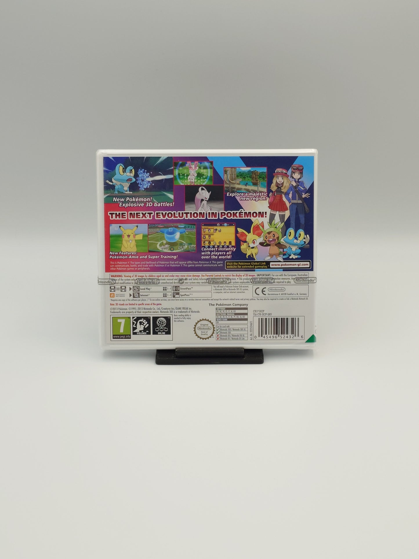 Pokémon Y (Nintendo 3DS, UKV) – Factory Sealed