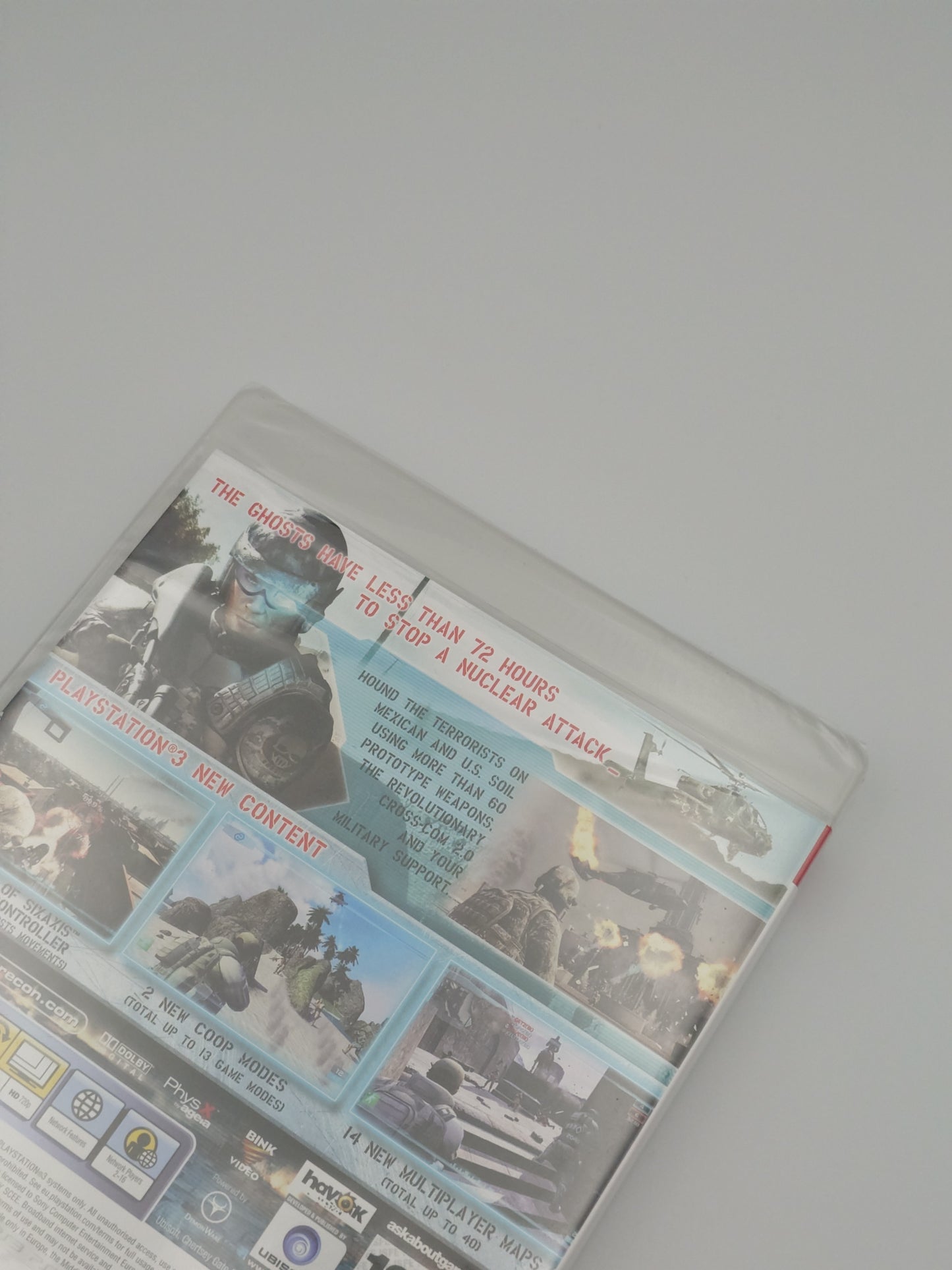 Tom Clancy's Ghost Recon: Advanced Warfighter 2 (PS3, UK PAL) – Factory Sealed