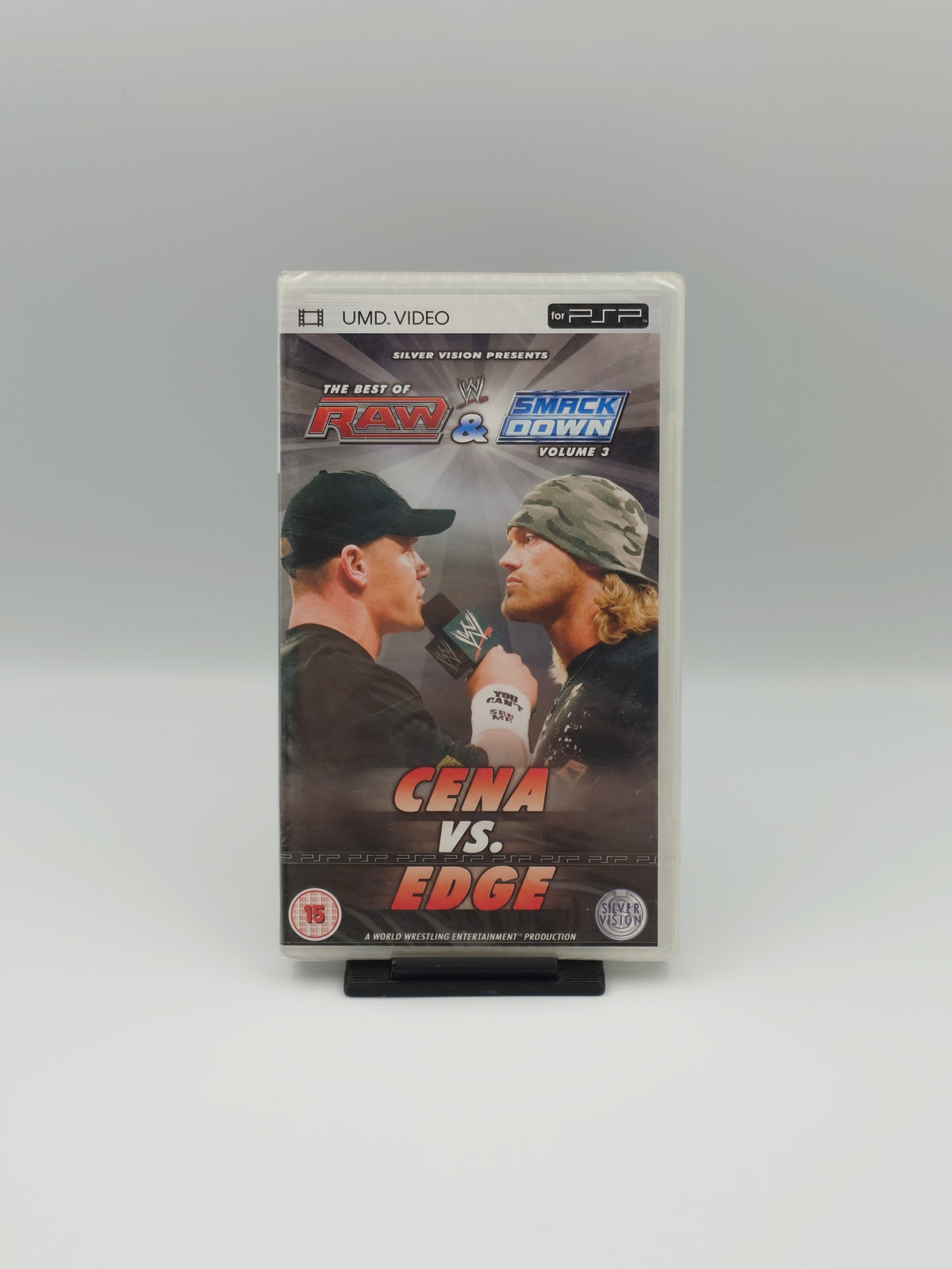 The Best of RAW & SmackDown - Volume 3: Cena vs. Edge (PSP UMD Video, PAL) - Factory Sealed