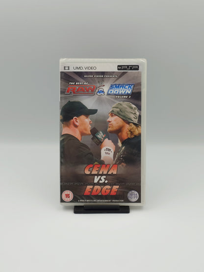 The Best of RAW & SmackDown - Volume 3: Cena vs. Edge (PSP UMD Video, PAL) - Factory Sealed
