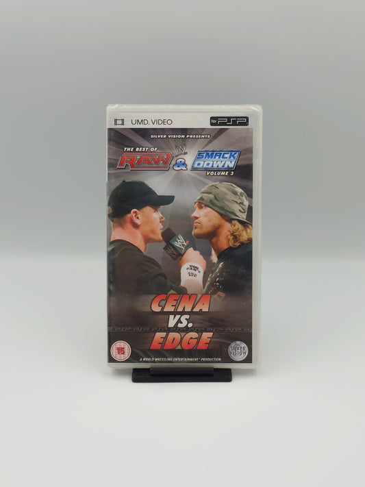 The Best of RAW & SmackDown - Volume 3: Cena vs. Edge (PSP UMD Video, PAL) - Factory Sealed