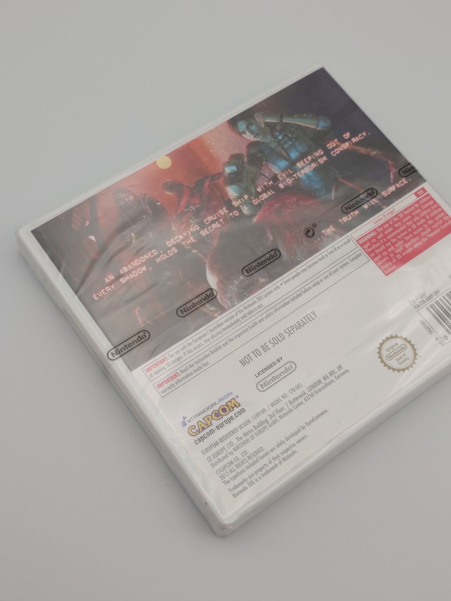 Resident Evil: Revelations – Pre-sale Lenticular Box (Nintendo 3DS, UKV) – Factory Sealed