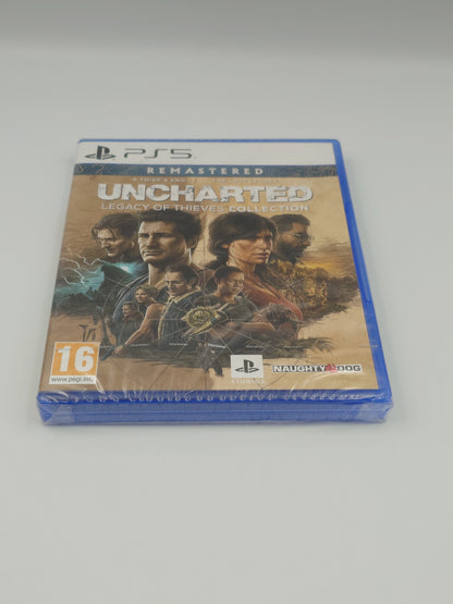 Uncharted: Legacy of Thieves Collection (PS5, UK PAL) - Factory Sealed