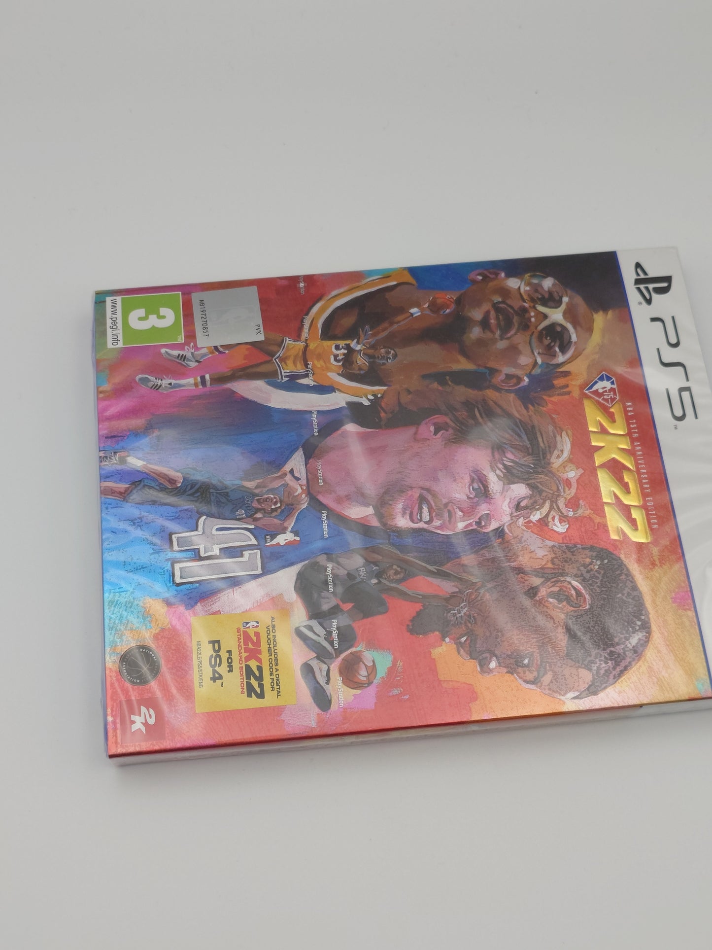 NBA 2K22 – NBA 75th Anniversary Edition & Pre-Order Steelbook (PS5, UK PAL) – Factory Sealed