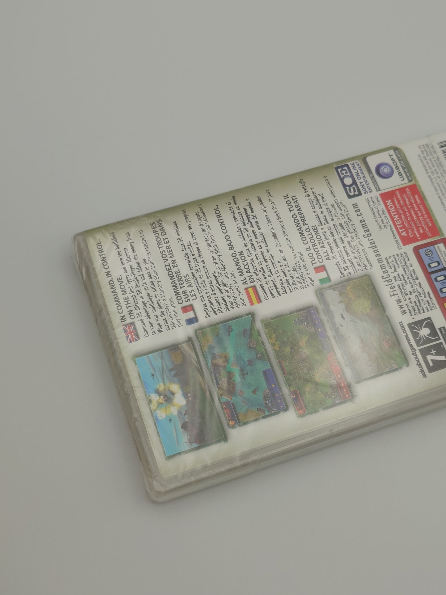 Field Commander (PSP, PAL) – Factory Sealed