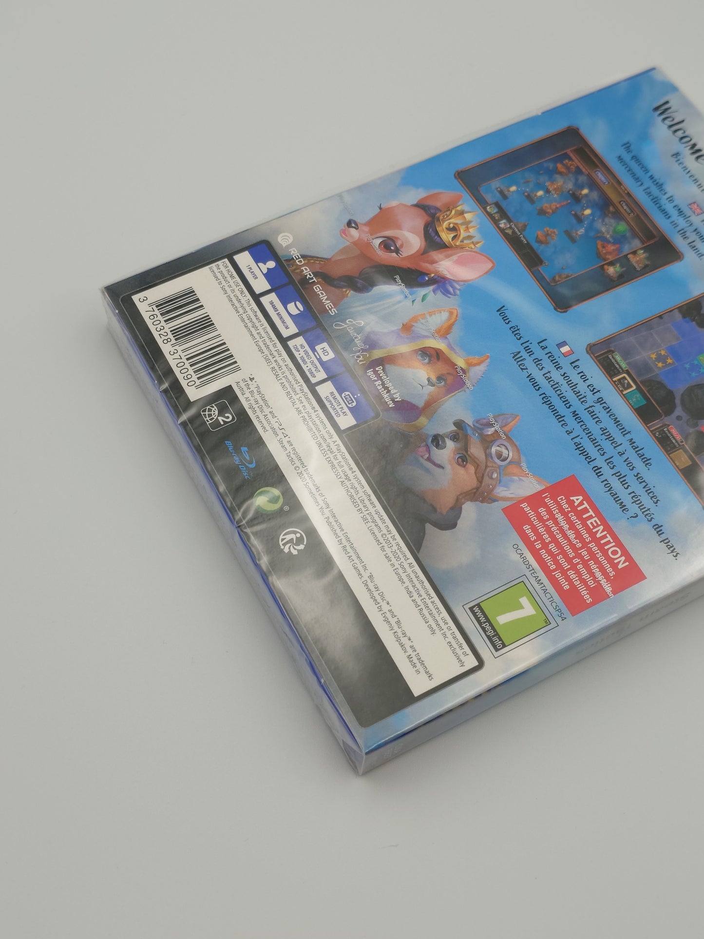 Steam Tactics (PS4, UK PAL) – Factory Sealed
