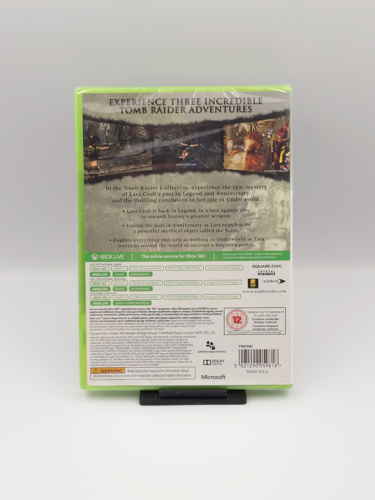 Tomb Raider Collection (Xbox 360, PAL) - Factory Sealed