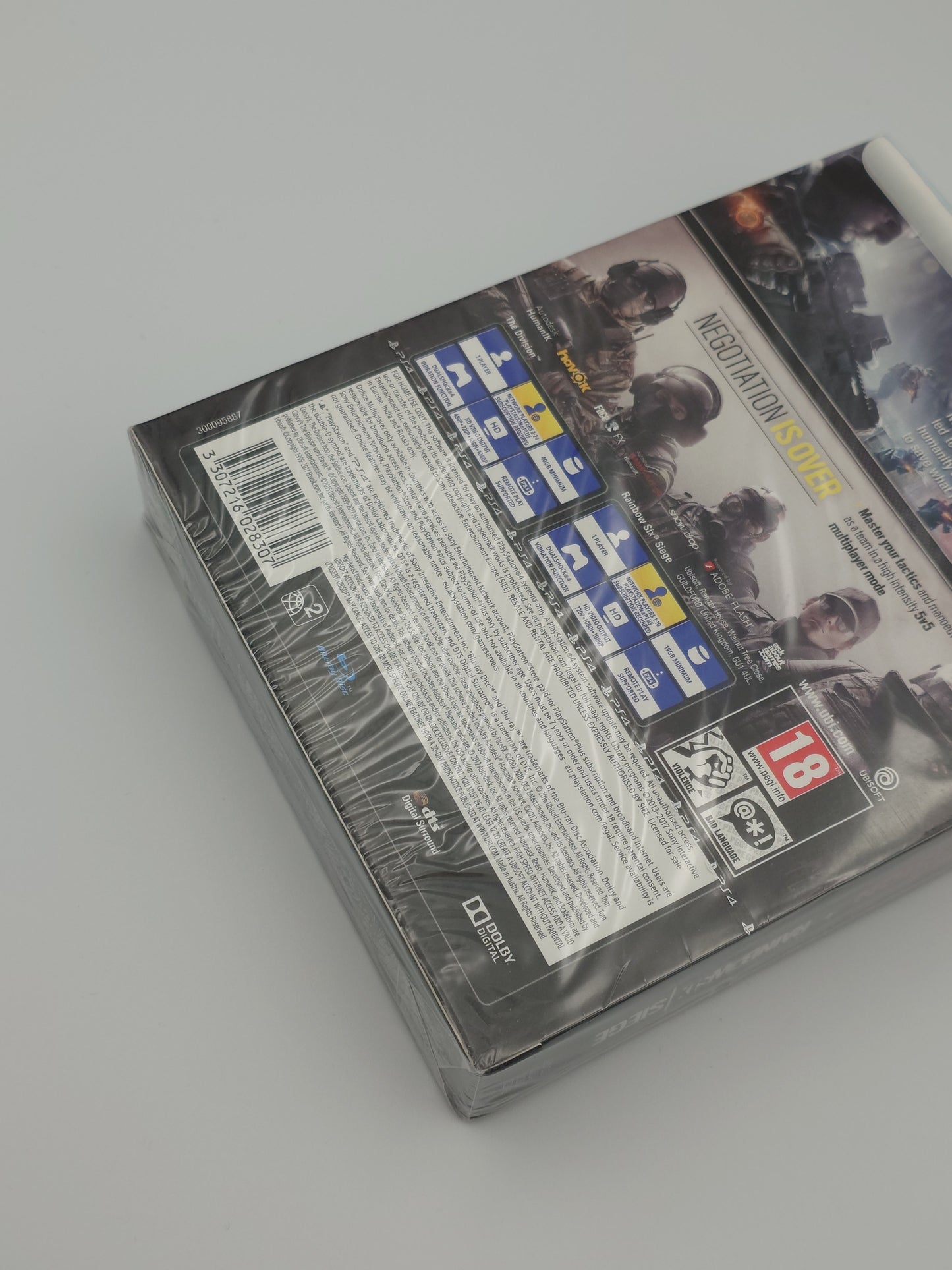 Tom Clancy's The Division & Rainbow Six Siege – Double Pack (PS4, UK PAL) – Factory Sealed
