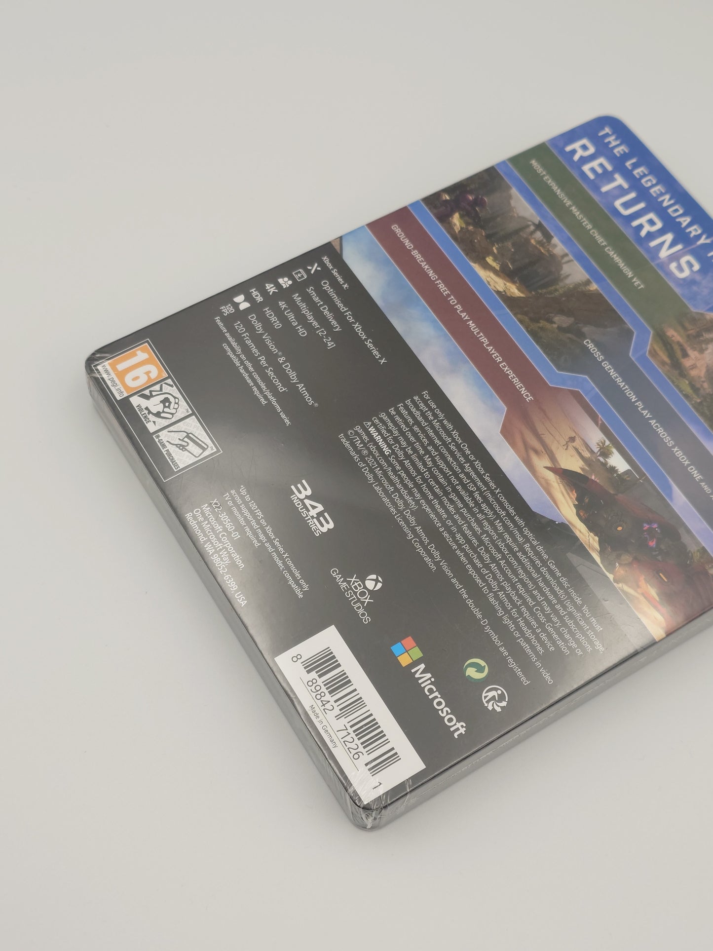 Halo Infinite – Collector's Steelbook Edition (Xbox One, PAL) – Factory Sealed