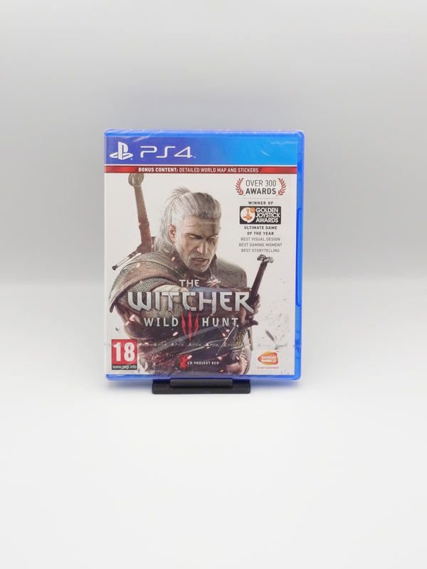 The Witcher III: Wild Hunt (PS4, UK PAL) – Factory Sealed