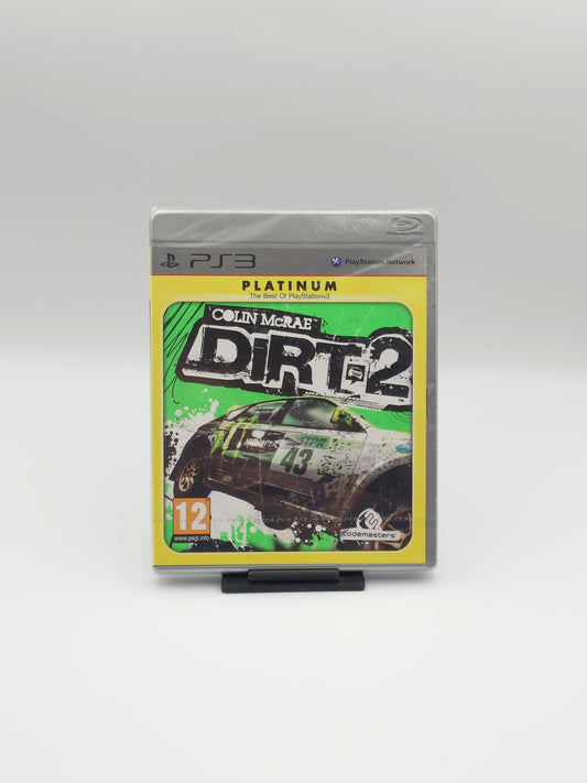 Colin McRae's Dirt 2 (PS3 Platinum, UK PAL) – Factory Sealed