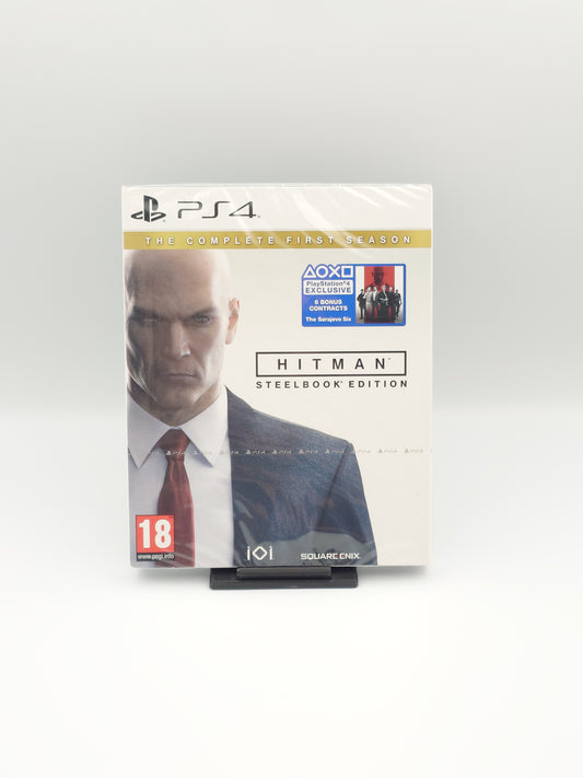 HITMAN: The Complete First Season – Steelbook Edition (PS4, UK PAL) – Factory Sealed