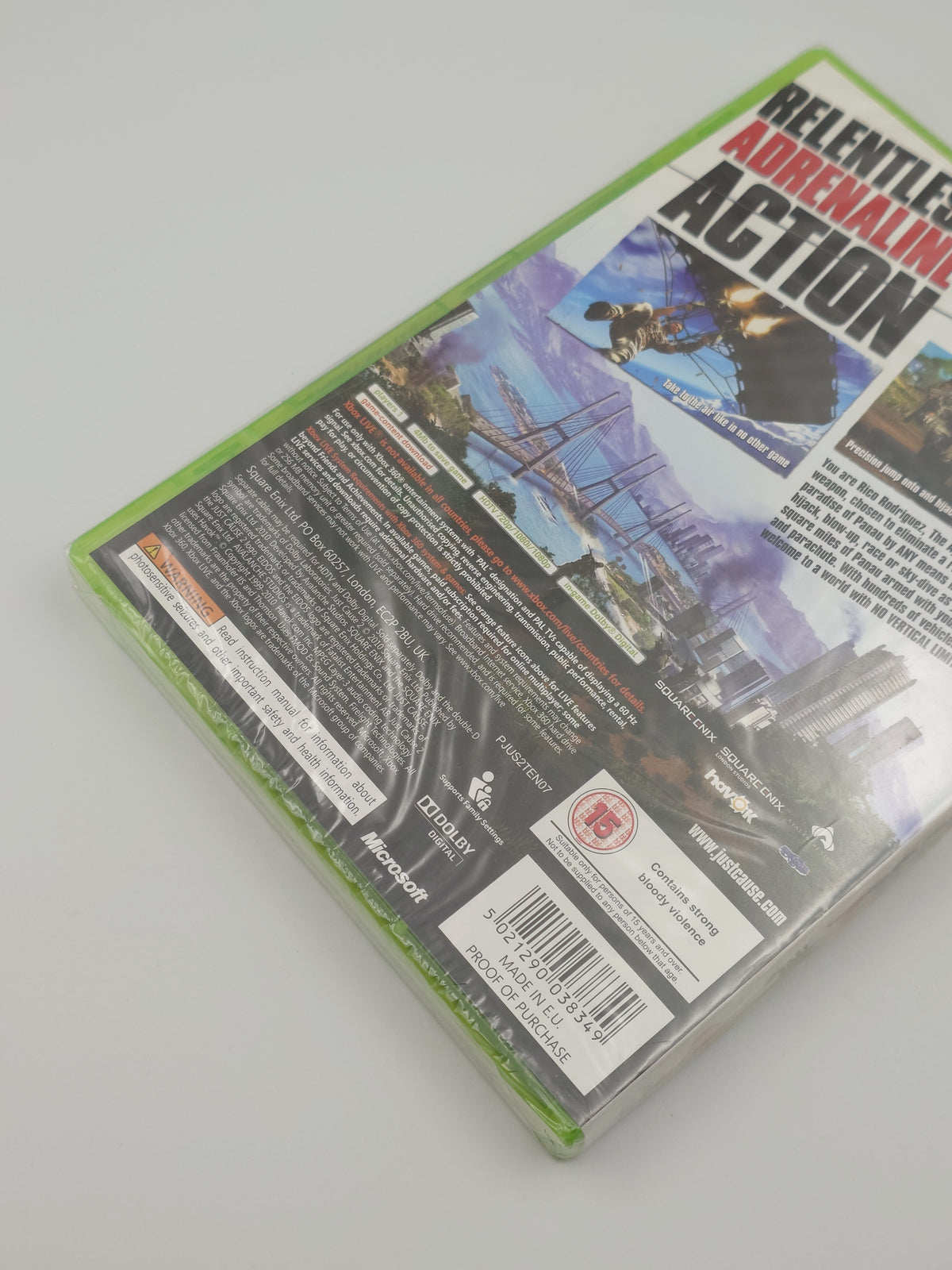 Just Cause 2 (Xbox 360, PAL) - Factory Sealed