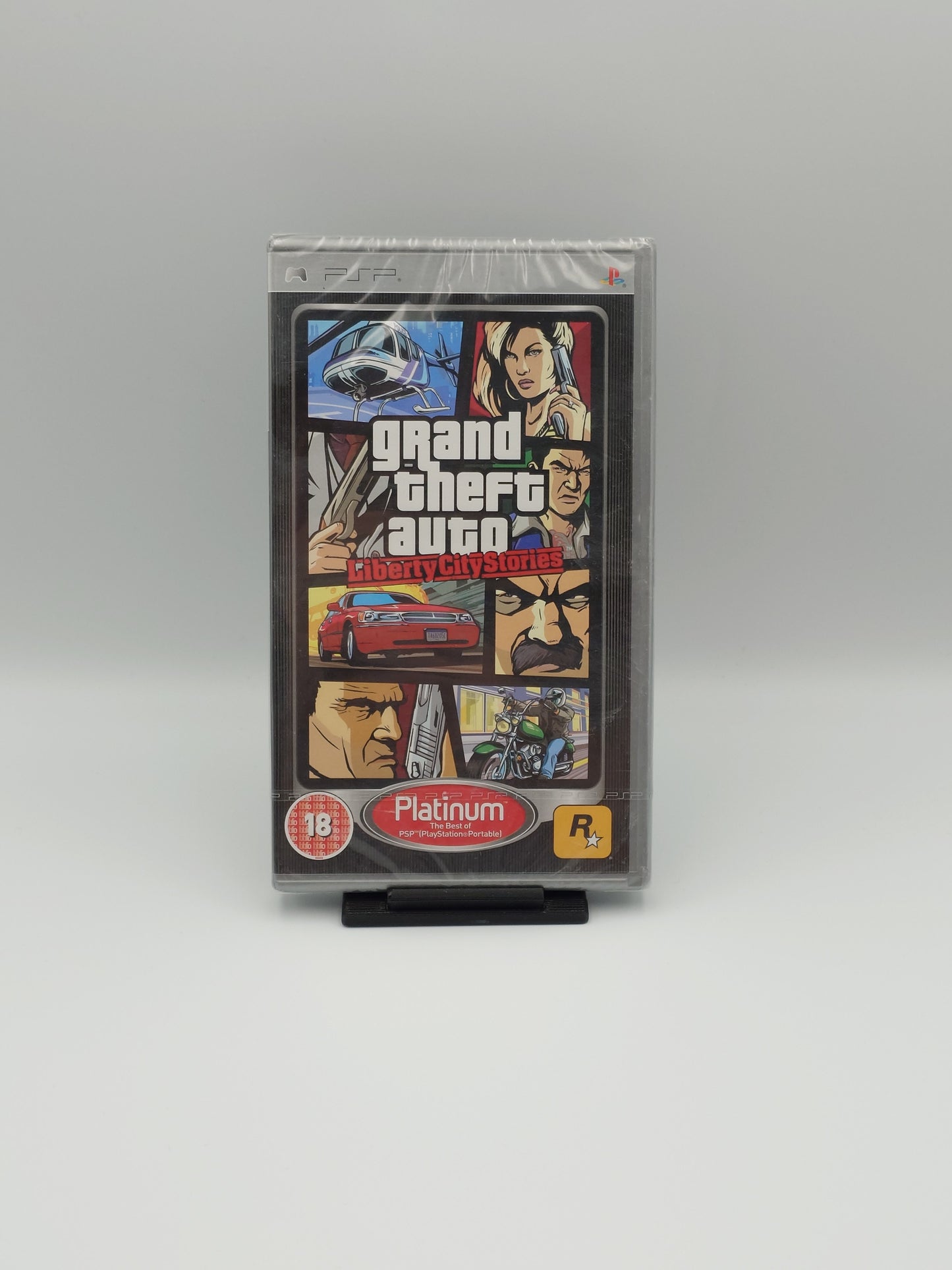 Grand Theft Auto: Liberty City Stories (PSP Platinum, UK PAL) – Factory Sealed
