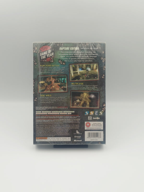 BioShock 2 - Rapture Edition (Xbox 360, PAL) - Factory Sealed
