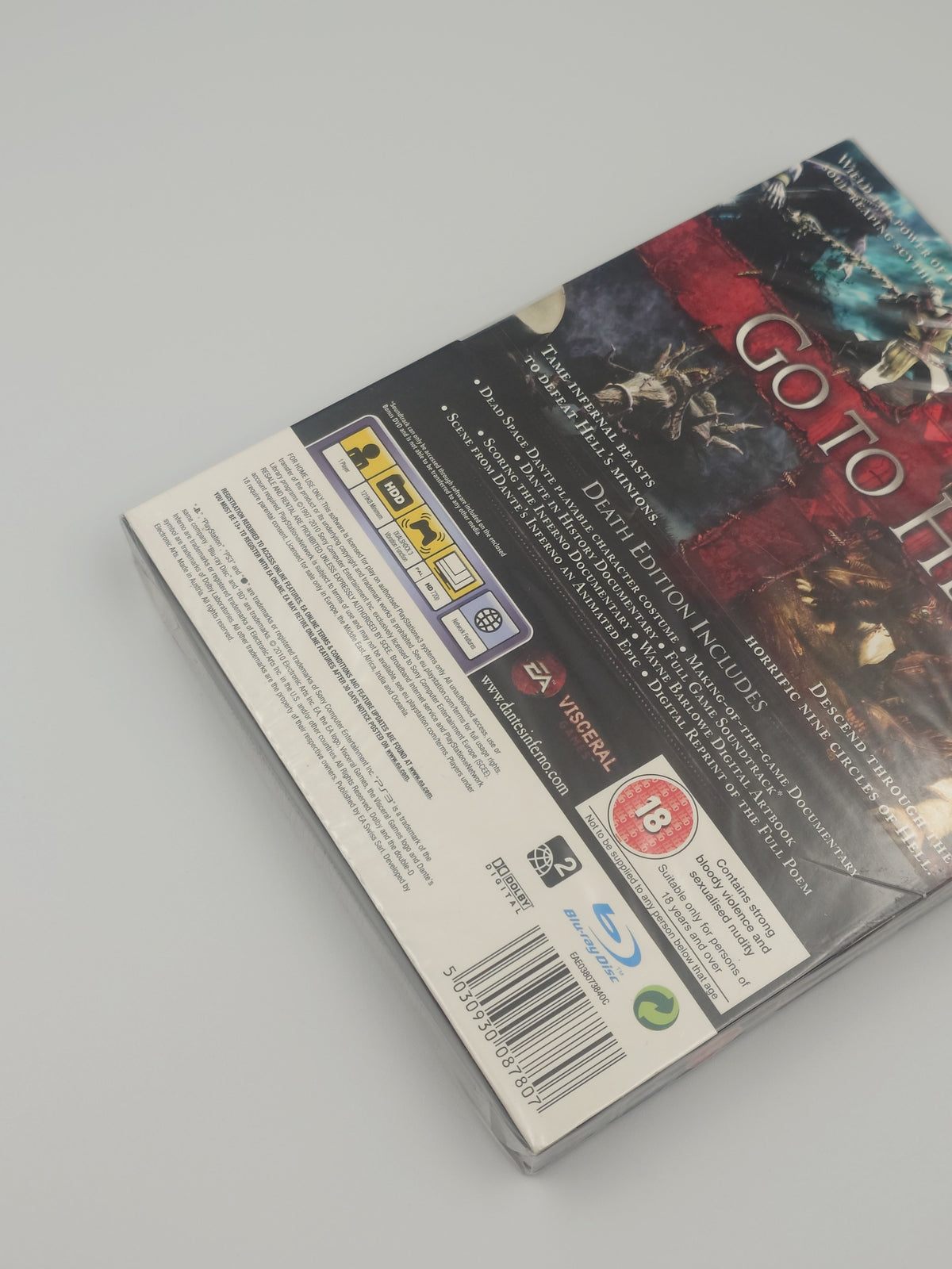 Dante's Inferno - Death Edition (PS3, UK PAL) - Factory Sealed