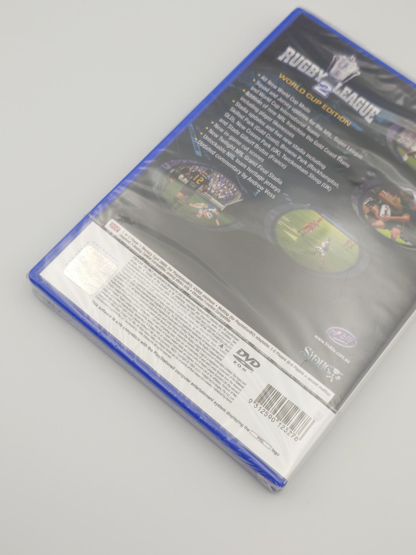 Rugby League 2 – World Cup Edition (PS2, UK PAL) – Factory Sealed