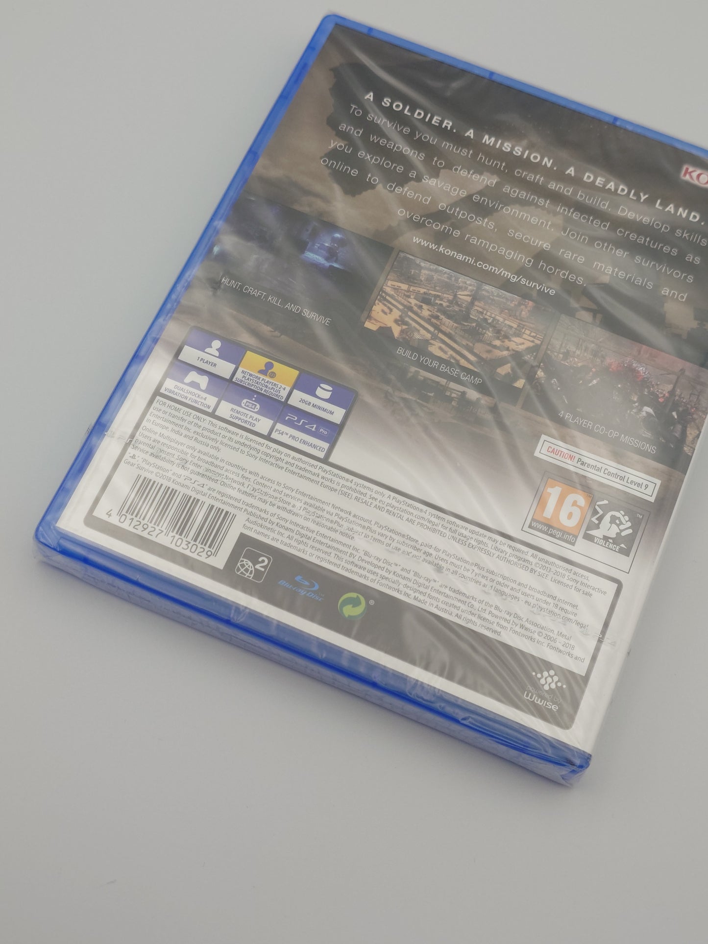 Metal Gear: Survive (PS4, UK PAL) – Factory Sealed