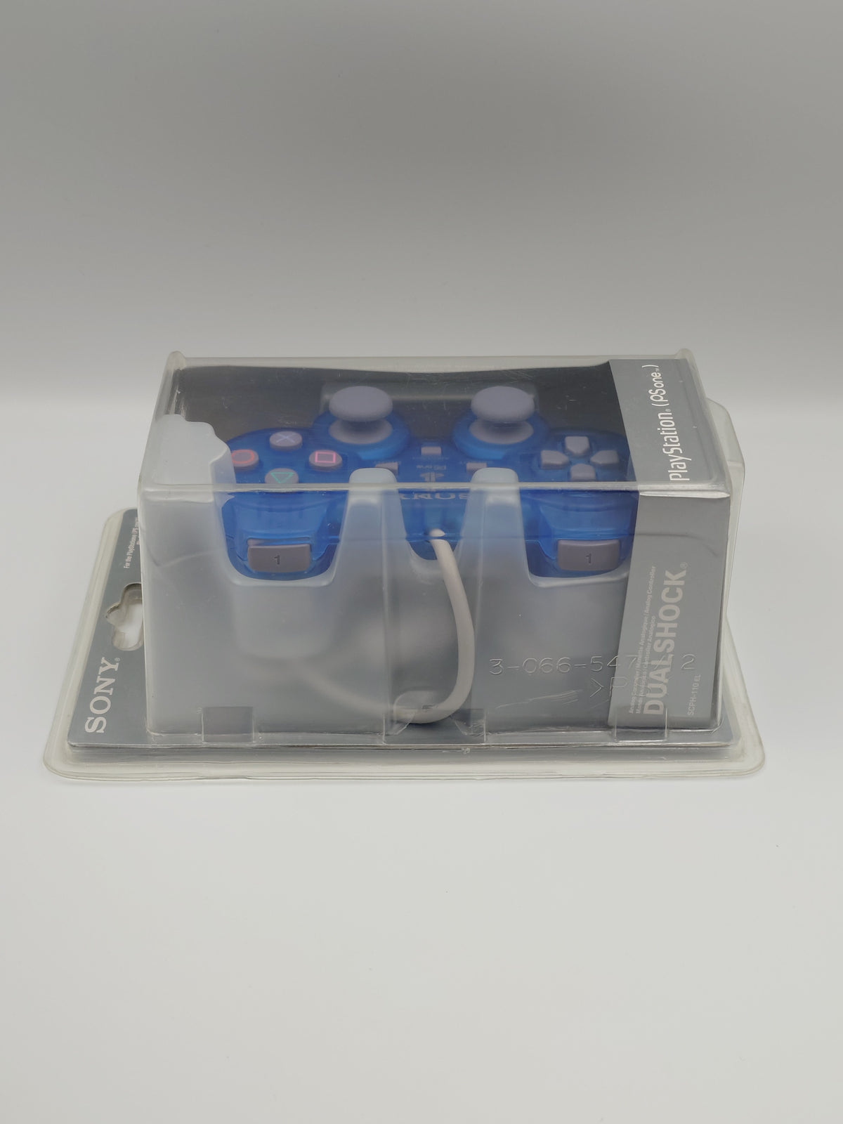 PlayStation 1 DualShock Controller - Island Blue (PS1, PAL) - Factory Sealed