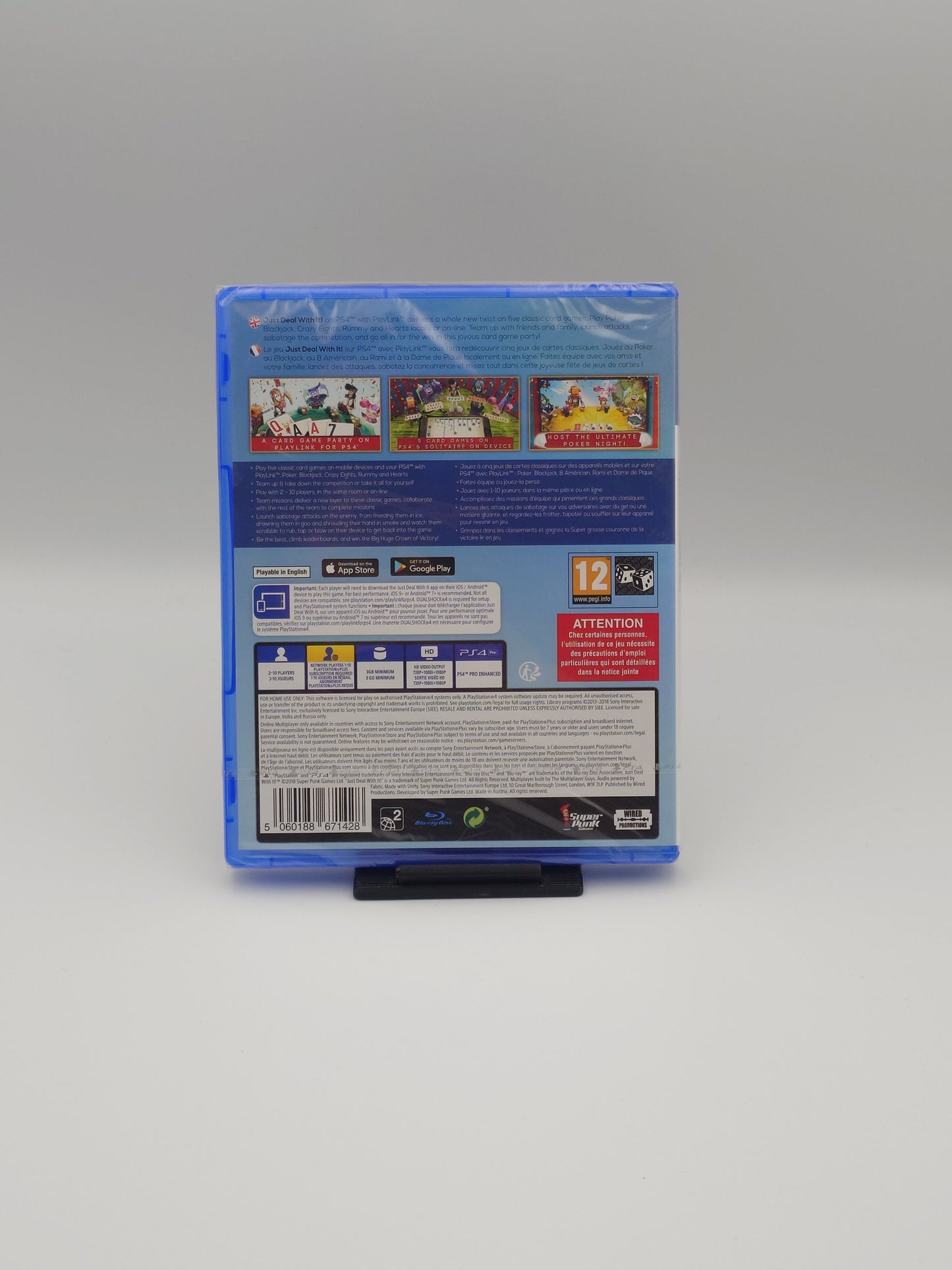 Just Deal With it (PS4, UK PAL) – Factory Sealed