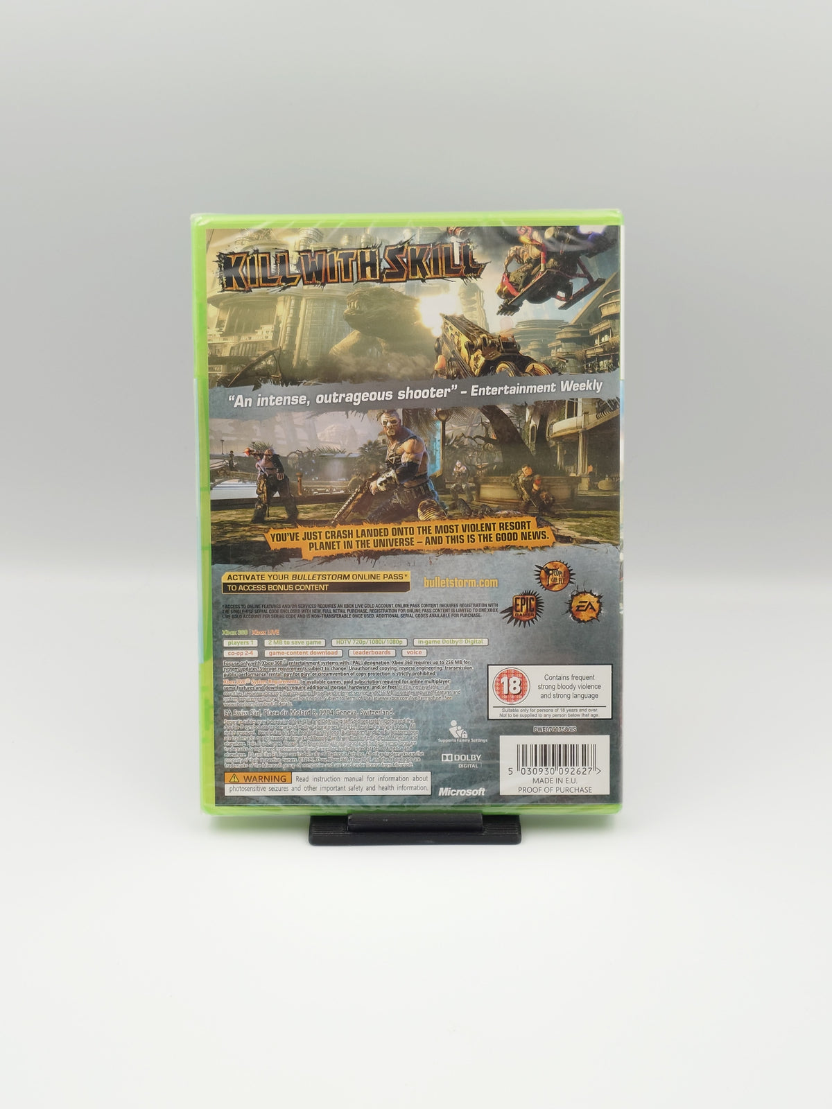 Bulletstorm (Xbox 360, PAL) - Factory Sealed