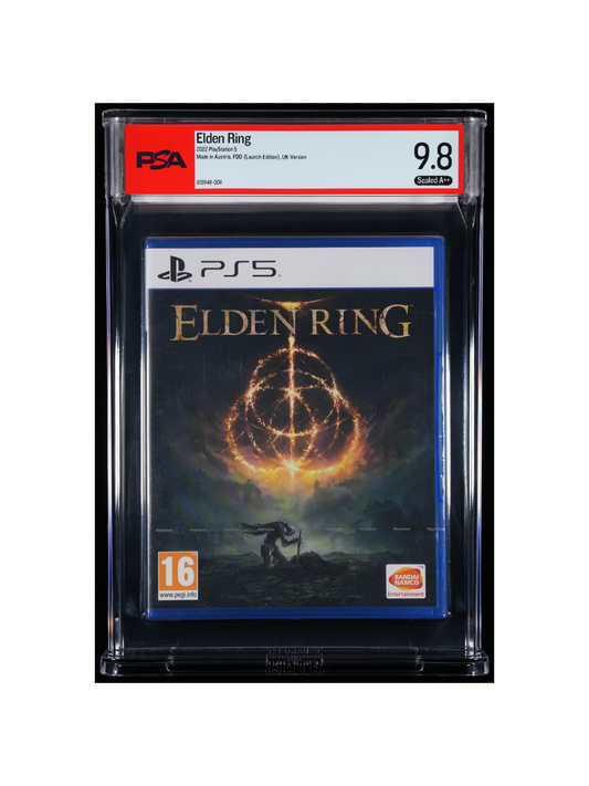 Elden Ring 'Launch Edition' (PS5, UK PAL, Factory Sealed) - PSA Graded 9.8 A++