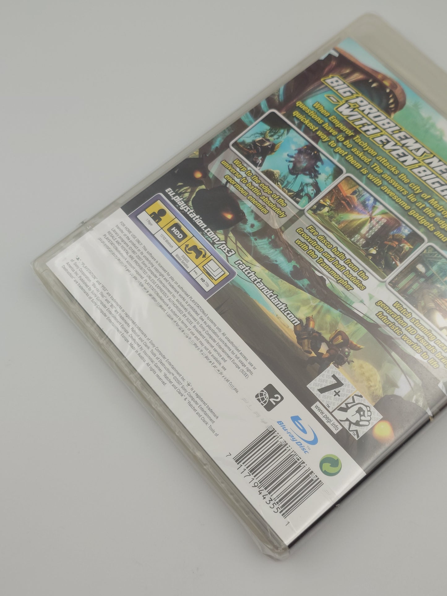 Ratchet & Clank: Tools of Destruction (PS3, UK PAL) - Factory Sealed